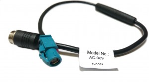 AC 069 - adapter do kamery Select i monitora MAN/SCANIA Harman 